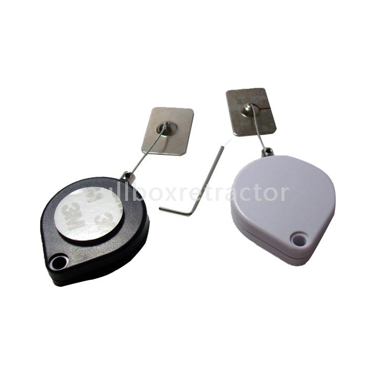 Heart Shaped Anti Theft Security Pull Box Recoiler With ABS Shell