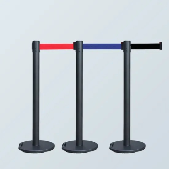 Premium Queue Management Stanchion Post for Airports and Exhibitions