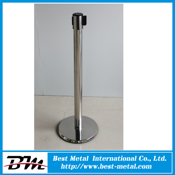 Railway Retractable Post Stanchion
