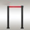 Premium Aluminum Retractable Safety Belt Barrier for Airports2