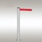 Premium Aluminum Retractable Safety Belt Barrier for Airports5