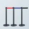 Premium Queue Management Stanchion Post for Airports and Exhibitions1