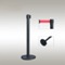 Premium Queue Management Stanchion Post for Airports and Exhibitions3