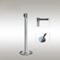 Premium Queue Management Stanchion Post for Airports and Exhibitions4
