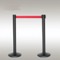 Traust Airport Crowd Control Barrier Post Beltrac1