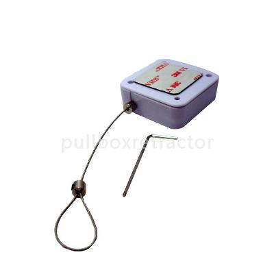 Anti Theft Interactive Retractable Pull Box With 3M Adhesive Back