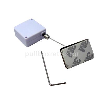 Anti Theft Mini Square Pull Box Recoiler With ABS Shell