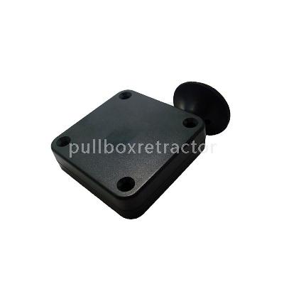Retractable DIA38mm Anti Theft Pull Box W Circular Sticky Flexible ABS Plate