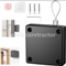 Security Tether Automatic Retractable Punch Free Sensor Door Closer5